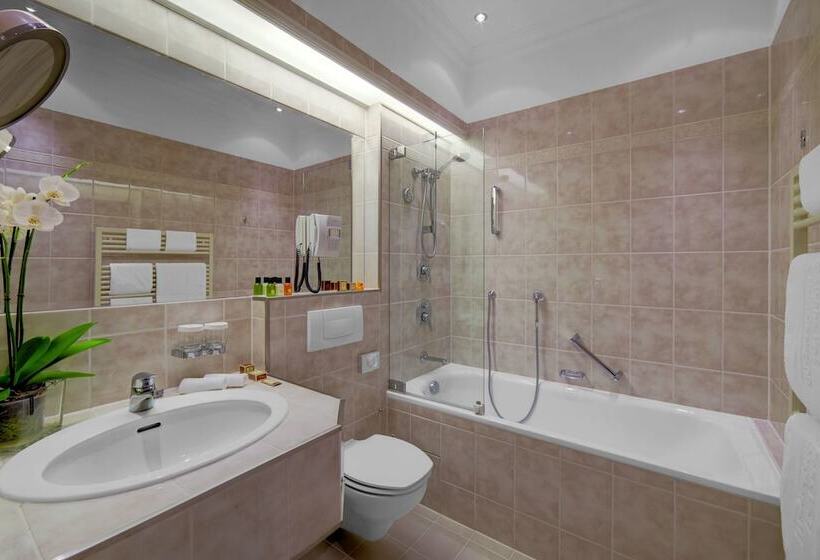 コンフォートシングルルーム, Europäischer Hof Heidelberg, Bestes Hotel Deutschlands In Historischer Architektur