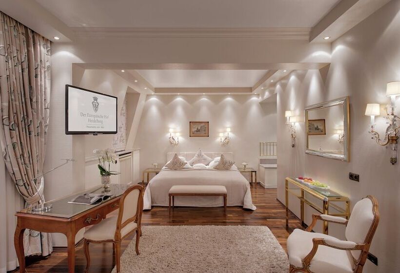 ジュニアスイート, Europäischer Hof Heidelberg, Bestes Hotel Deutschlands In Historischer Architektur