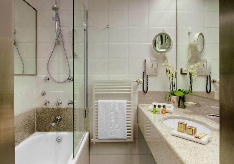 スタンダードシングルルーム, Europäischer Hof Heidelberg, Bestes Hotel Deutschlands In Historischer Architektur