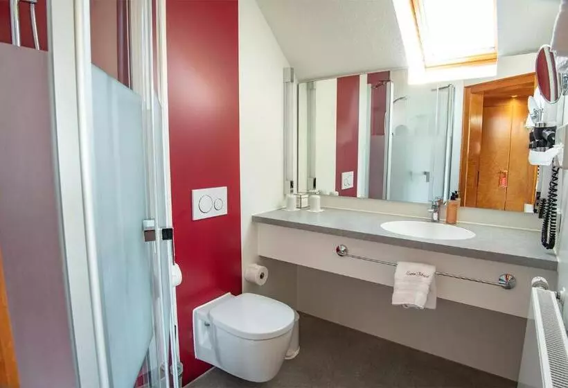 Standard Single Room, Restaurant Lamm Hebsack