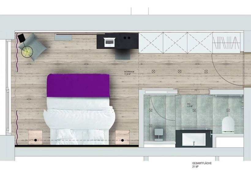 标准间, Obermuhle 4s Boutique Resort