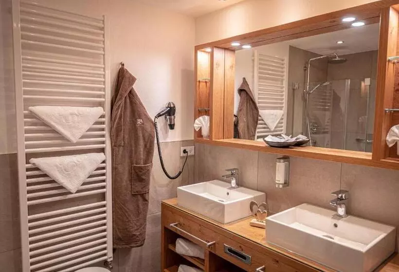 バルコニー付きデラックスルーム, Parkhotel Burgmühle