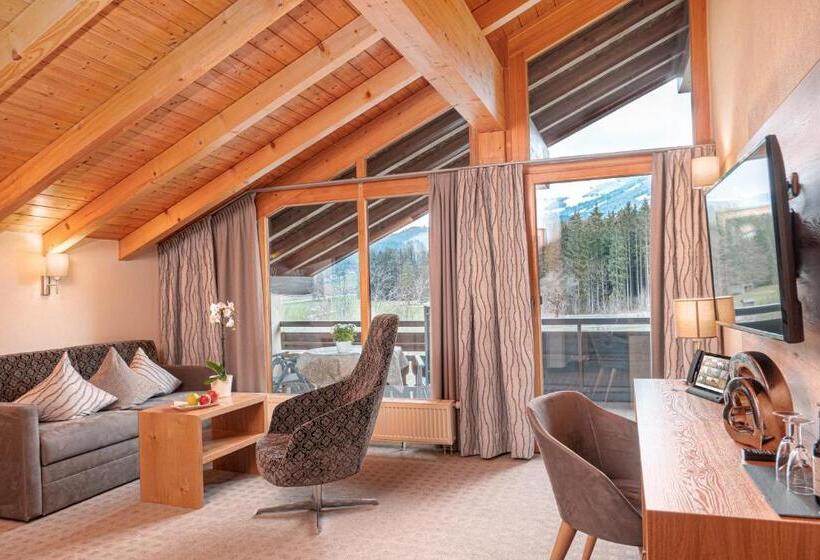 バルコニー付スイート, Parkhotel Burgmühle