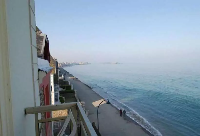 オーシャンビュースタンダードルーム, Hôtel Alba Saint Malo Plage Du Sillon