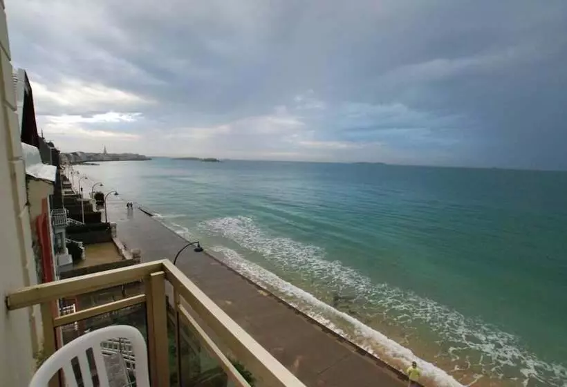 オーシャンビュースタンダードルーム, Hôtel Alba Saint Malo Plage Du Sillon