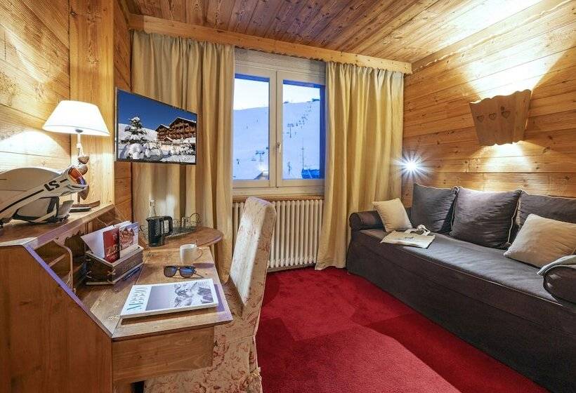 Классический Номер, Hôtel Au Chamois D Or By Les Etincelles