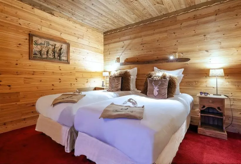 クラシックルーム, Hôtel Au Chamois D Or By Les Etincelles