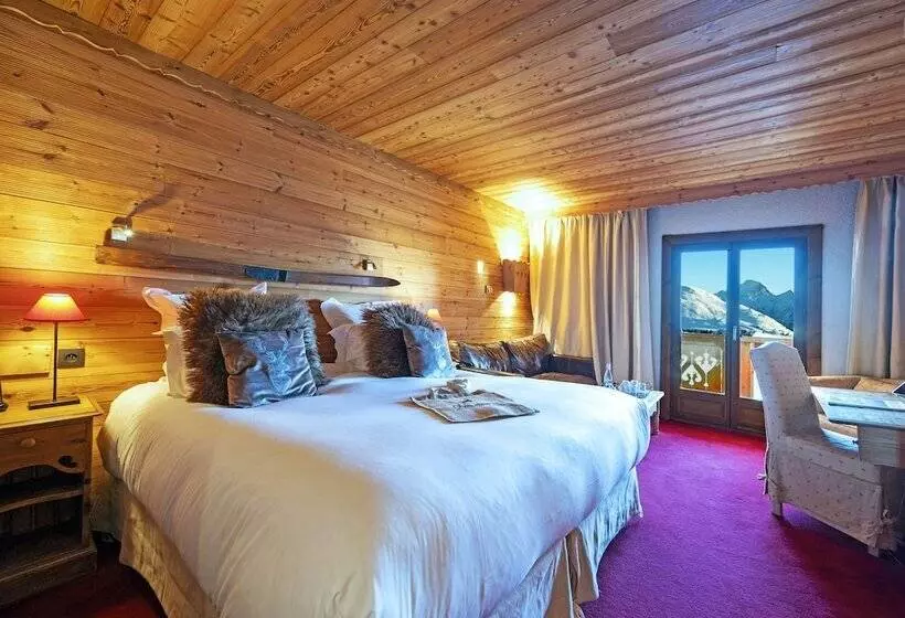 ファミリールーム, Hôtel Au Chamois D Or By Les Etincelles