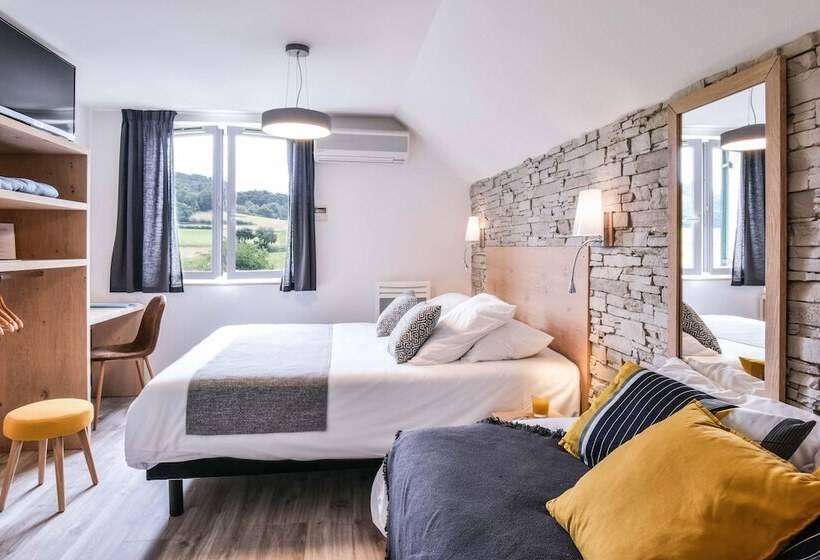 غرفة قياسية ثلاثية, Logis Auberge Du Relais   Hôtel & Restaurant