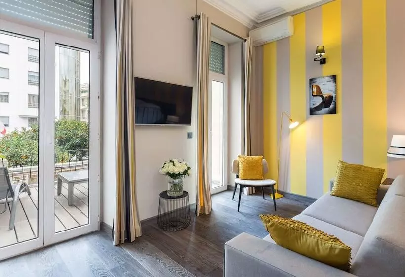 Juniorsviitti Puutarhanäkymä, Best Western Plus Hôtel Brice Garden Nice