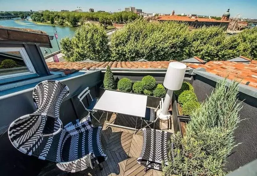 اتاق استاندارد با تراس, Hôtel Des Beaux Arts Toulouse
