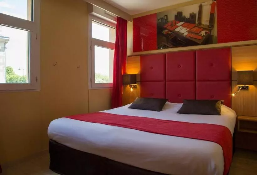 デラックスルーム, The Originals City, Hôtel Le Boeuf Rouge, Saintjunien