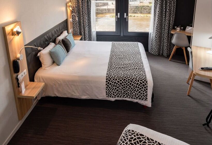 חדר סופריור נוף לנהר, Best Western Le Moulin De Ducey