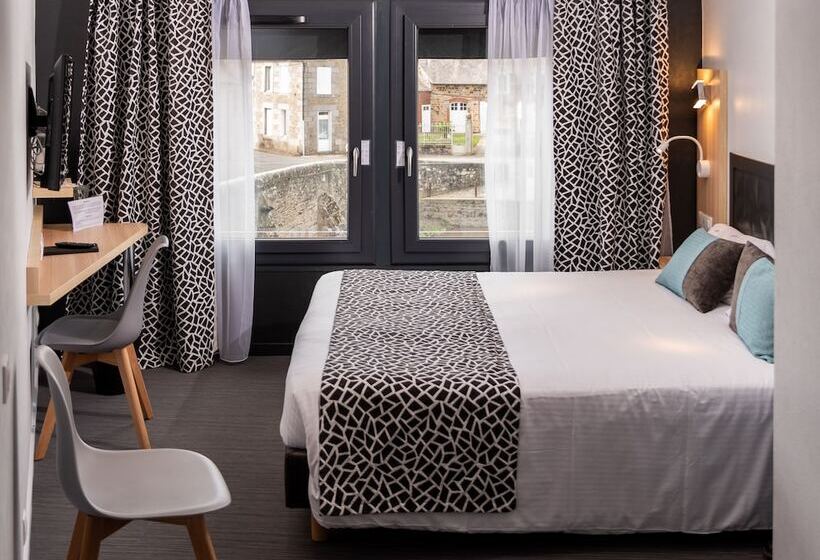 חדר סופריור נוף לנהר, Best Western Le Moulin De Ducey