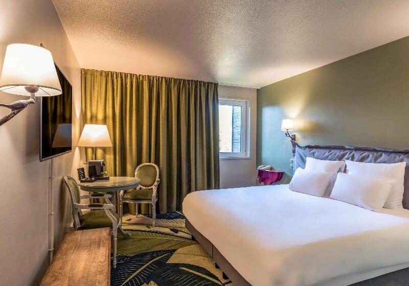 غرفة كلاسيكية سرير مزدوج, Demeures De Campagne Parc Du Coudray – Mercure