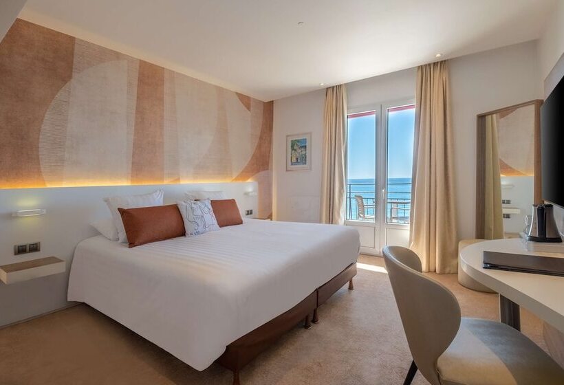 발코니가 있는 바다 전망 수피리어 룸, Best Western Premier Hotel Prince De Galles