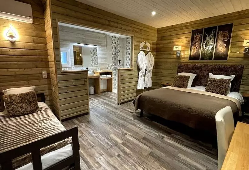 スタンダード４人部屋, Domaine De Roullet