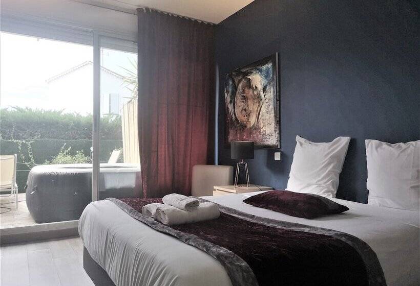 テラス付きスタンダードルーム, Sable Et Soleil   Port, Plage Et Spa