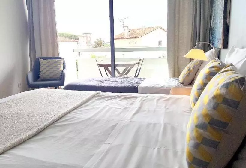 اتاق استاندارد سه تخته با بالکن, Sable Et Soleil Port, Plage Et Spa