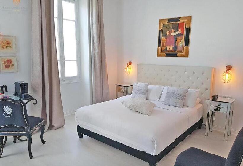 バルコニー付きスタンダードルーム, Hôtel La Villa Sainte Valérie Adults Only