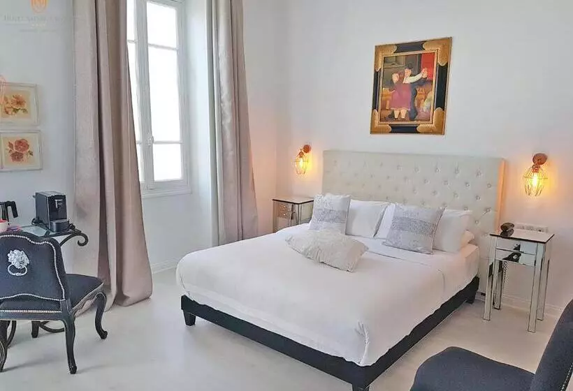 اتاق استاندارد با بالکن, Hôtel La Villa Sainte Valérie Adults Only