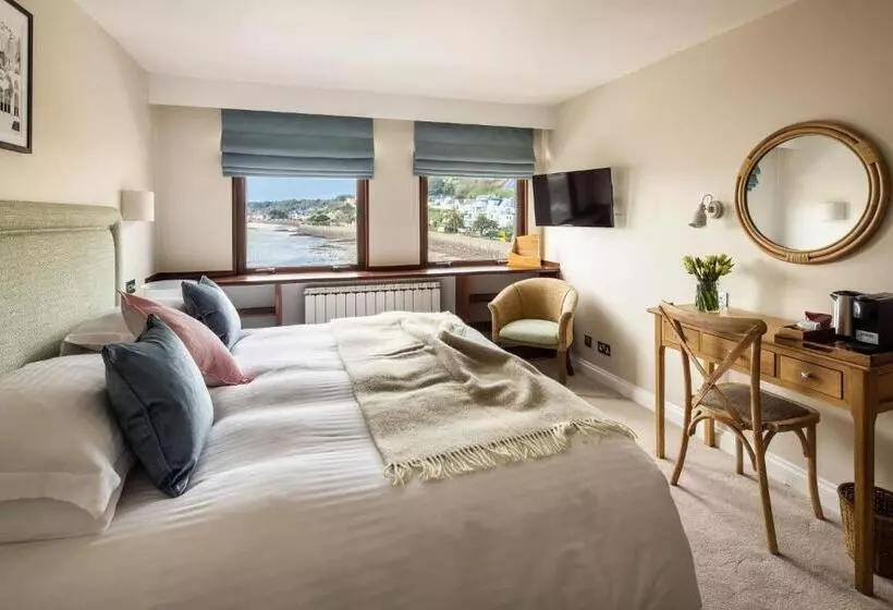 اتاق استاندارد با چشم‌انداز دریا, The Moorings Hotel & Restaurant