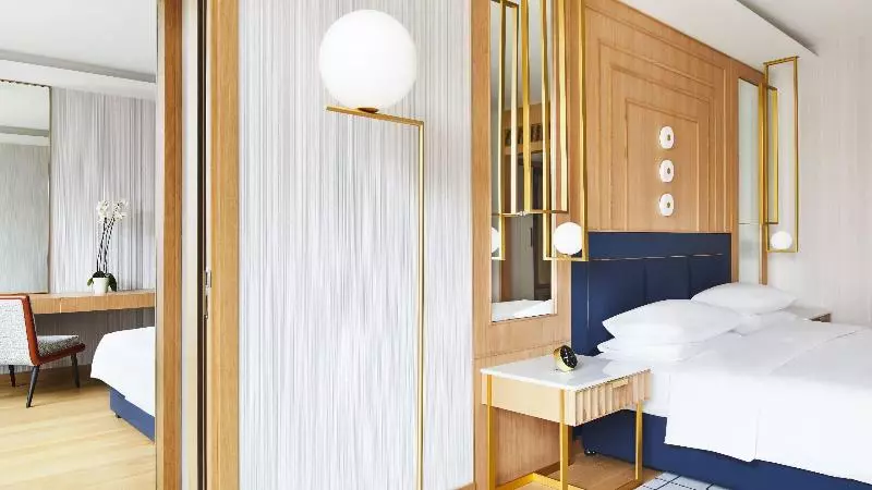 キングサイズベッドのデラックスルーム, Grand Hyatt Athens