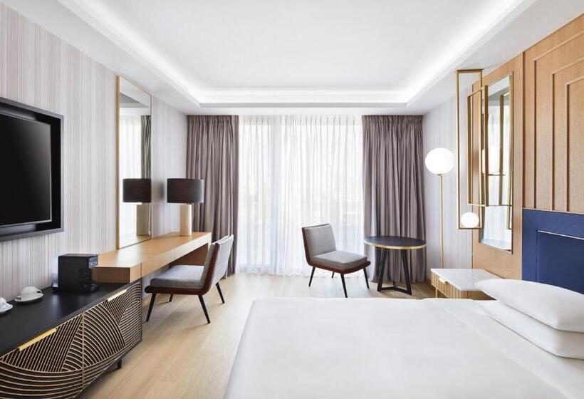 اتاق لوکس با تخت بزرگ, Grand Hyatt Athens