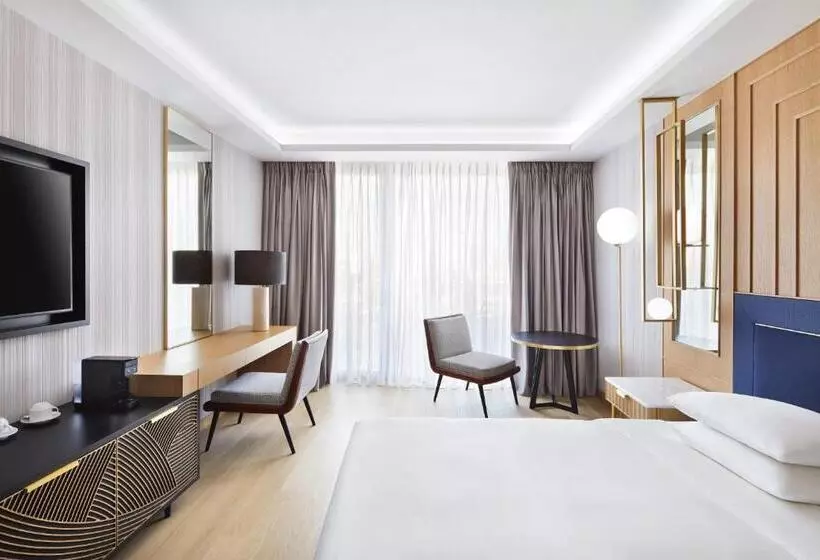 キングサイズベッドのデラックスルーム, Grand Hyatt Athens