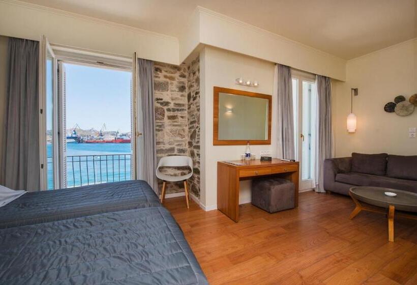 اتاق اجرایی با چشمانداز دریا, Hermes