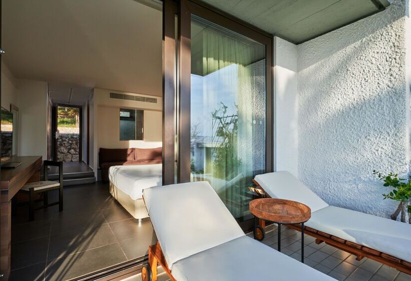 بانگلوی استاندارد با چشم‌انداز دریا, White Rocks Hotel Kefalonia
