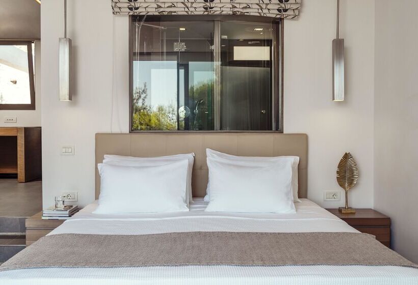 سوییت جونیور با چشم‌انداز دریا, White Rocks Hotel Kefalonia