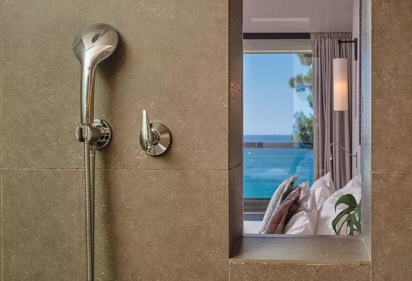 اتاق استاندارد با چشم‌انداز دریا, White Rocks Hotel Kefalonia