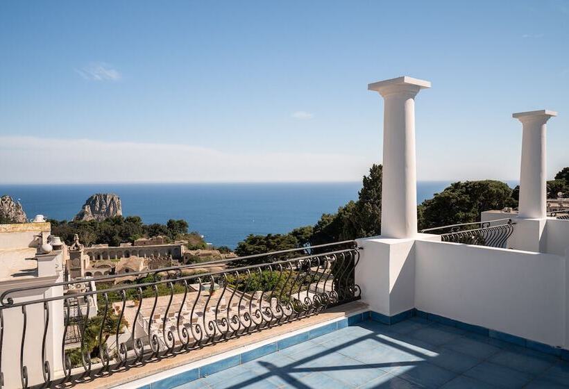 חדר דלוקס נוף לים, La Residenza Capri
