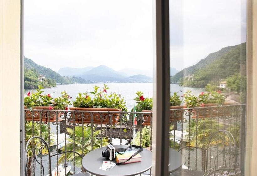 غرفة قياسية مزوَّدة بشُرفة, Relais Villa Porta