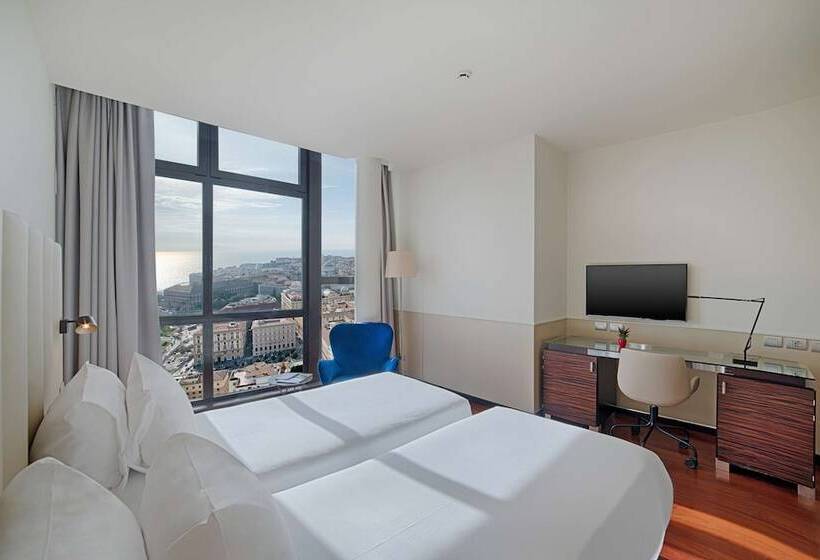 חדר פרמיום נוף לים, NH Napoli Panorama