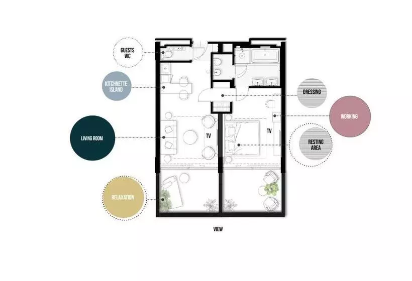 Suite Superior, Villa Pamphili Roma