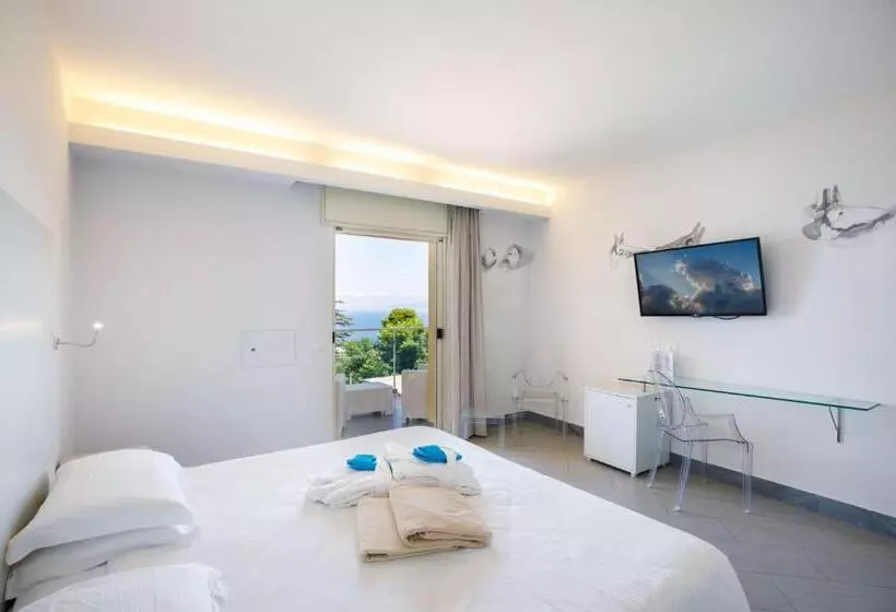 オーシャンビューのプレミアムルーム。, Art Hotel Gran Paradiso