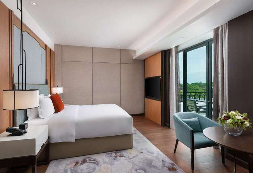 キングサイズベッドのエクゼクティブルーム, Millennium Hilton Seoul