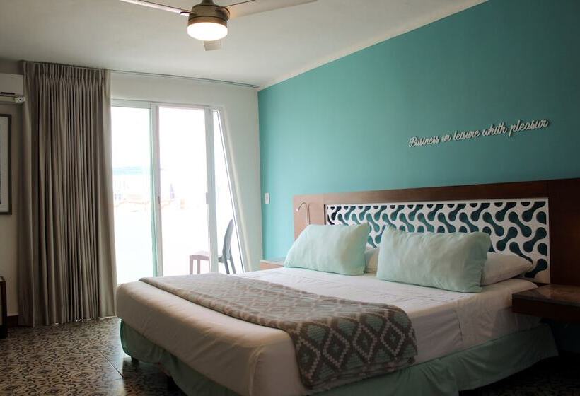 스탠다드 룸 더블 침대 2개, Es Berny