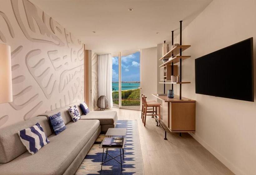 Suite Premium cu Priveliște către Mare, Sls Cancun