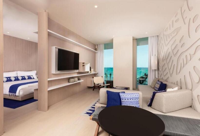Suite Deluxe cu Vedere la  Mare, Sls Cancun