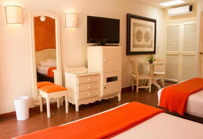 带2个双人床的标准工作室, Villa Del Conquistador