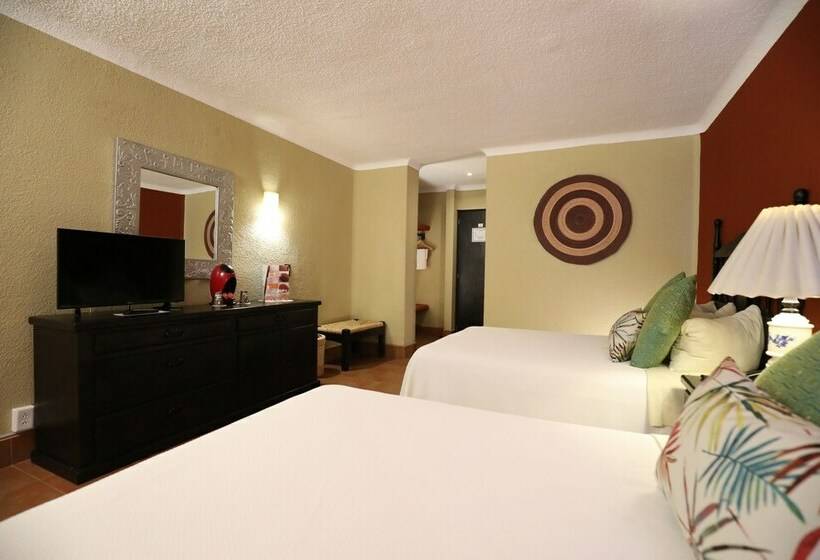 스탠다드 룸 더블 침대 2개, Montetaxco