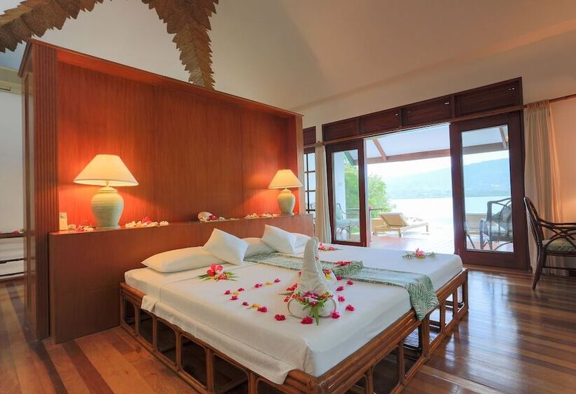 וילה עם חדר שינה אחד ובריכת שחיה, Badian Island Wellness Resort