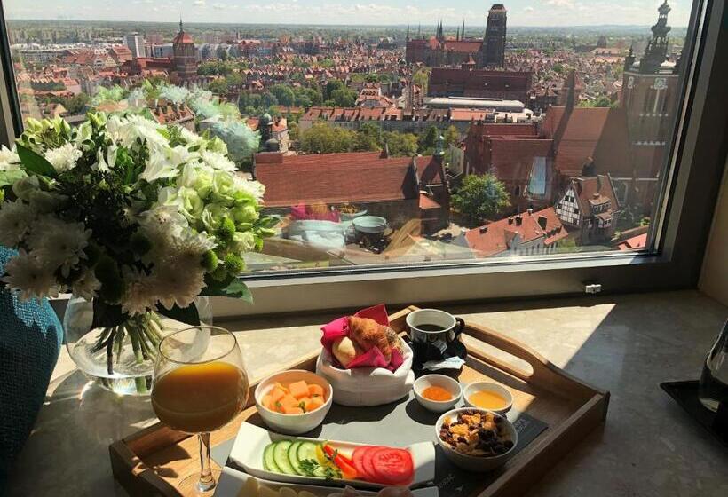 غرفة قياسية مطلة على المدينة, Mercure Gdańsk Stare Miasto