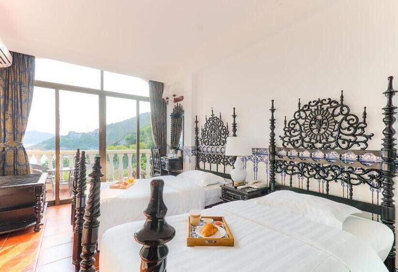 海景标准间带阳台, Pousada De Coloane Boutique