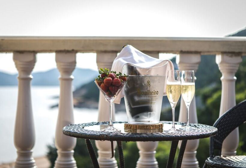 اتاق استاندارد با بالکن و چشمانداز دریا, Pousada De Coloane Boutique