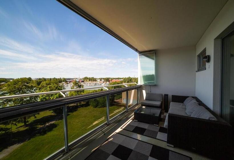 带1个卧室的带阳台的公寓, Finlandia Hotel Aquarius