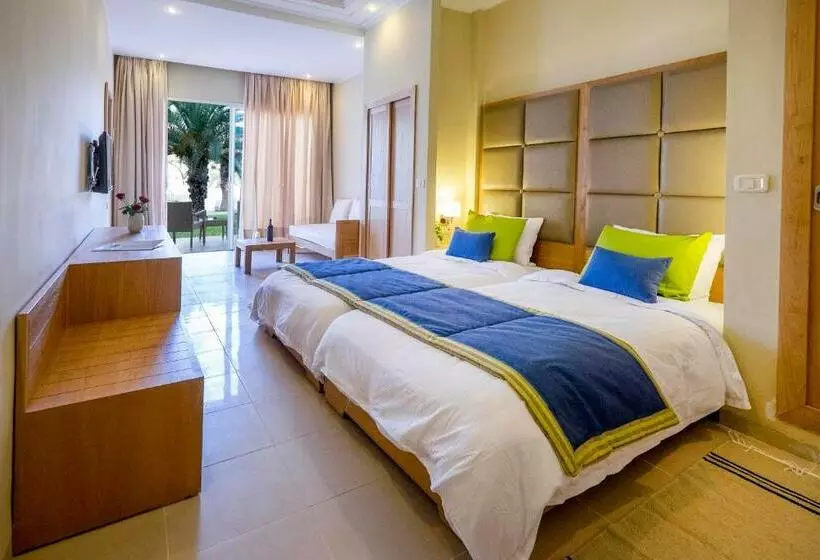 اتاق استاندارد با چشم‌انداز باغ, Bel Azur Thalasso & Bungalows
